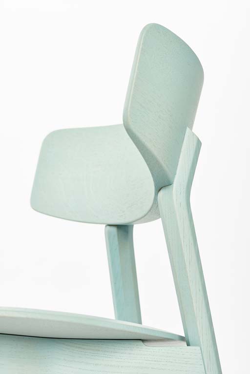 Marlon Dining Chair, Massivholzstuhl